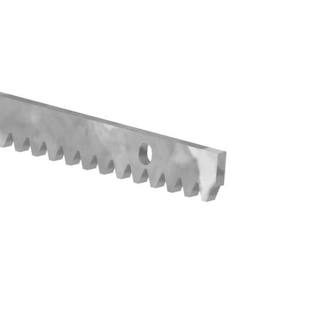 Horganyzot acél fogasléc, 30x8mm, L1m, max 1200kg