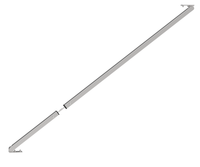 Zártszelvényt rögzítő elem 40x40