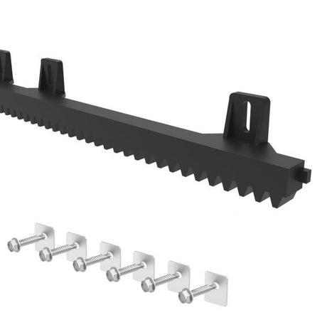PVC-acélmagos fogasléc,27x18mm,L1m,max 700kg