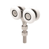 Függőkapu gőrgő (2x2), Nylon, 33x34 mm sínhez