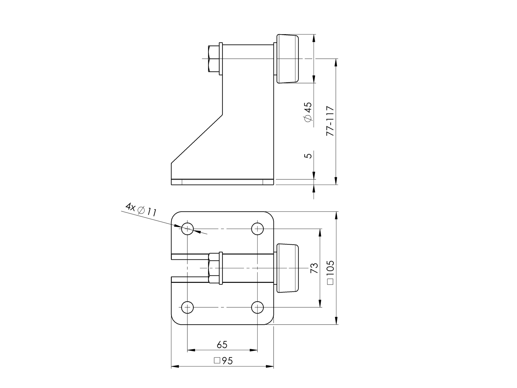 Talpas kapuütköző, Zn