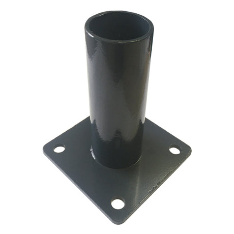Antracit PVC D60mm oszlop talpa
