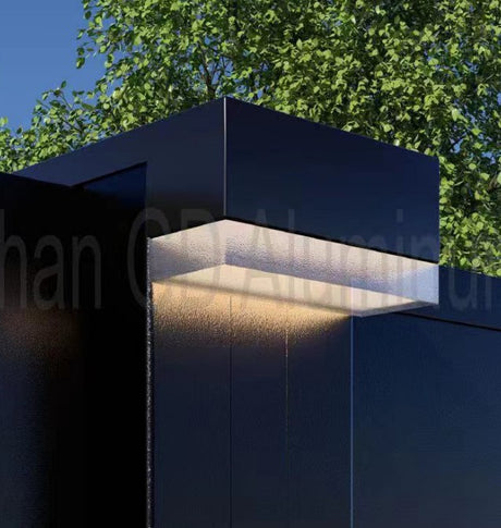 Alumínium rögzítőlemez 80x80 R7016 oszlophoz