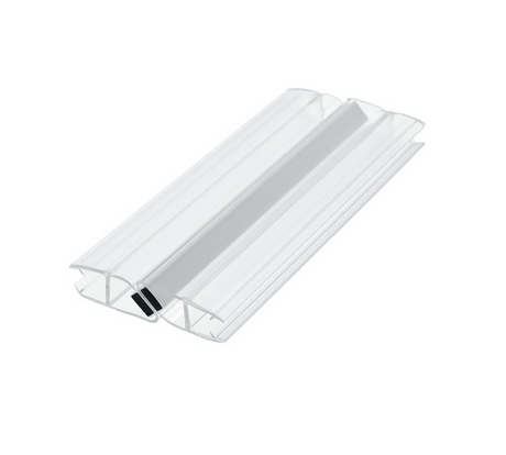 Zuhanyajtó mágneszár PVC - 180°