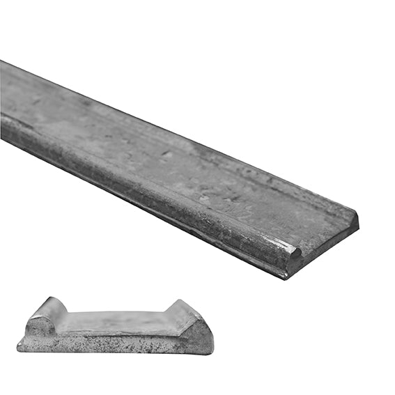 "B" profil laposvas 40x9, L3000mm