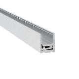 Alumín. U profill üveg válaszfalhoz-23x23mm, L3000