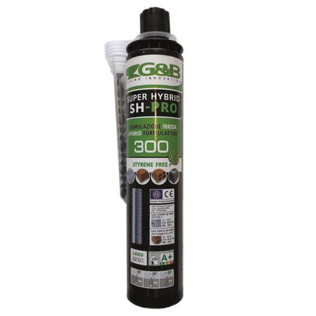 Vegyitipli-ragasztó dübel 300ml - Poliészter