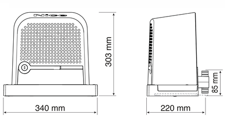 NICE automata toló/úszókapu meghajtószet max 600kg
