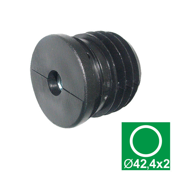 Műanyag csőtoldóelem beolvasztot M10 belsőmenettel