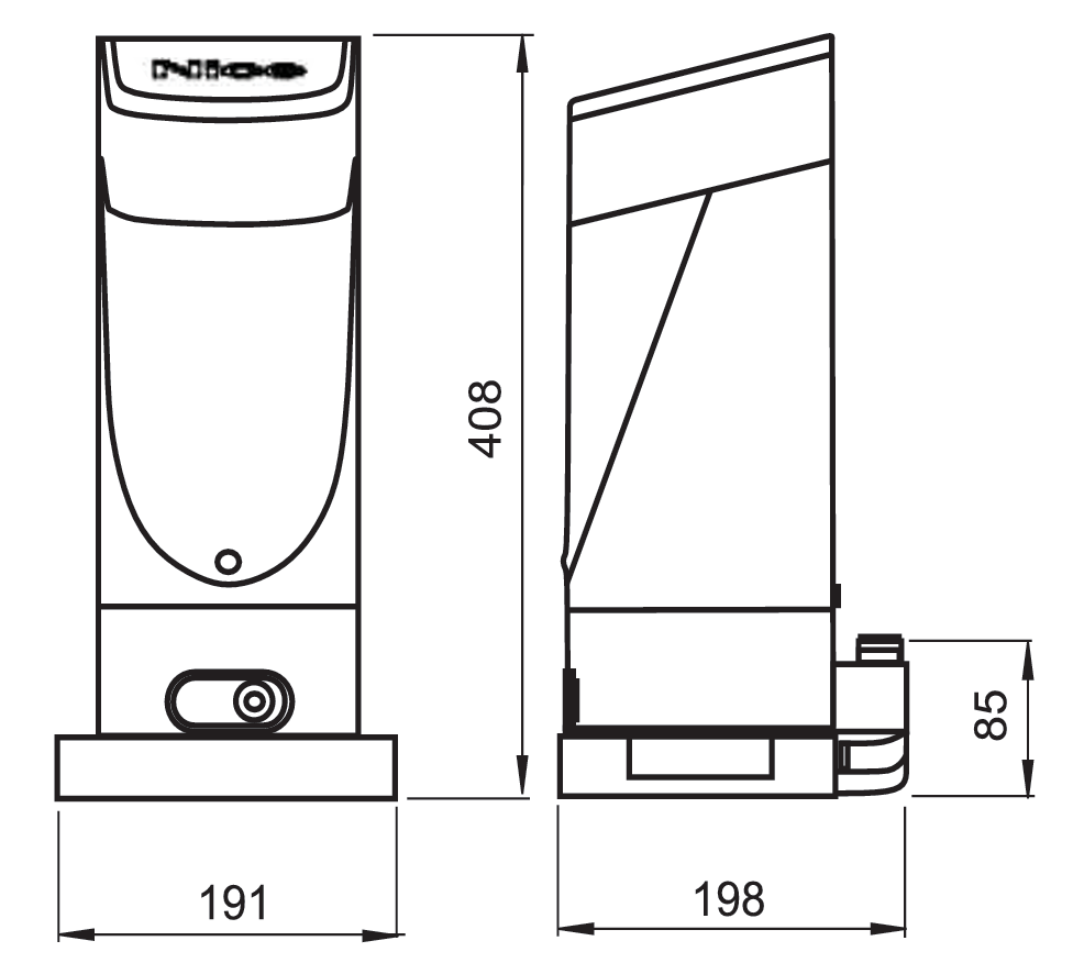 NICE automata toló/úszókapu mozgató set, max 400kg