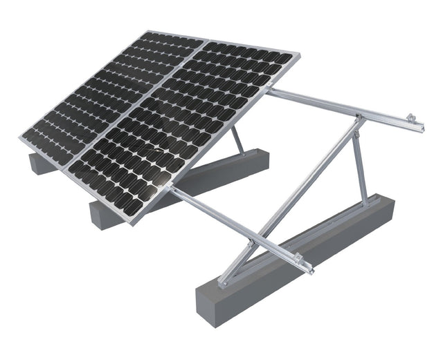 Szett 1x5 - állvány fémtető 25°