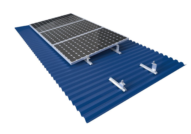 Szerelőkészlet - 4 paneles bádogtető