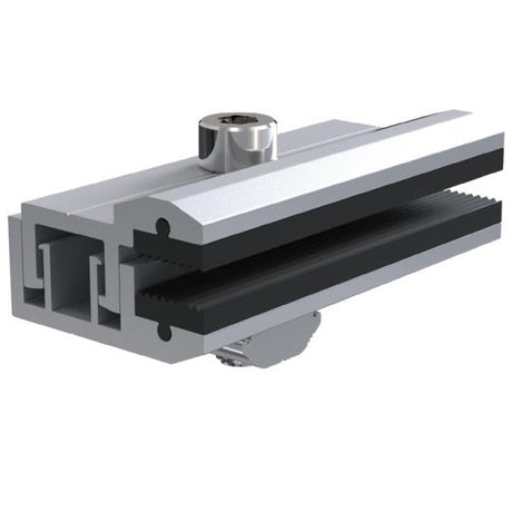 Oldalsó leszorító a keret nélküli FV panelhez