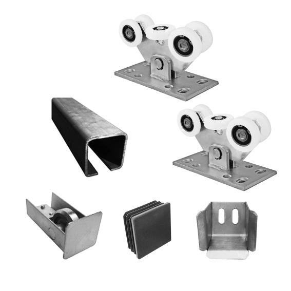 Úszókapu garnitúra-4m nyílás.tűzihorganyzott NYLON