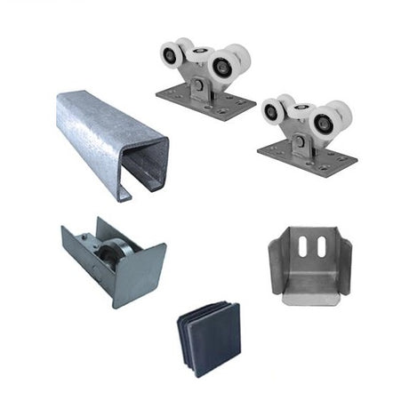 Úszókapu garnitúra-4m nyílás.tűzihorganyzott NYLON