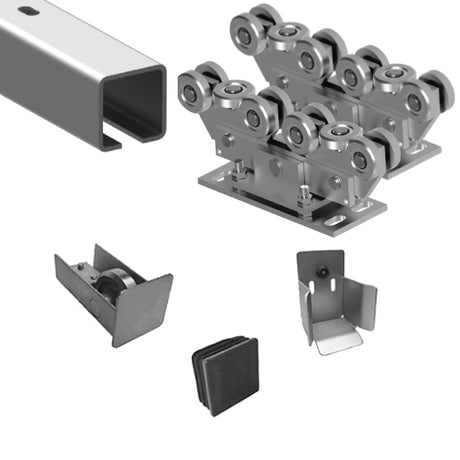 Cantilever gate set SV-80x80Zn heavy