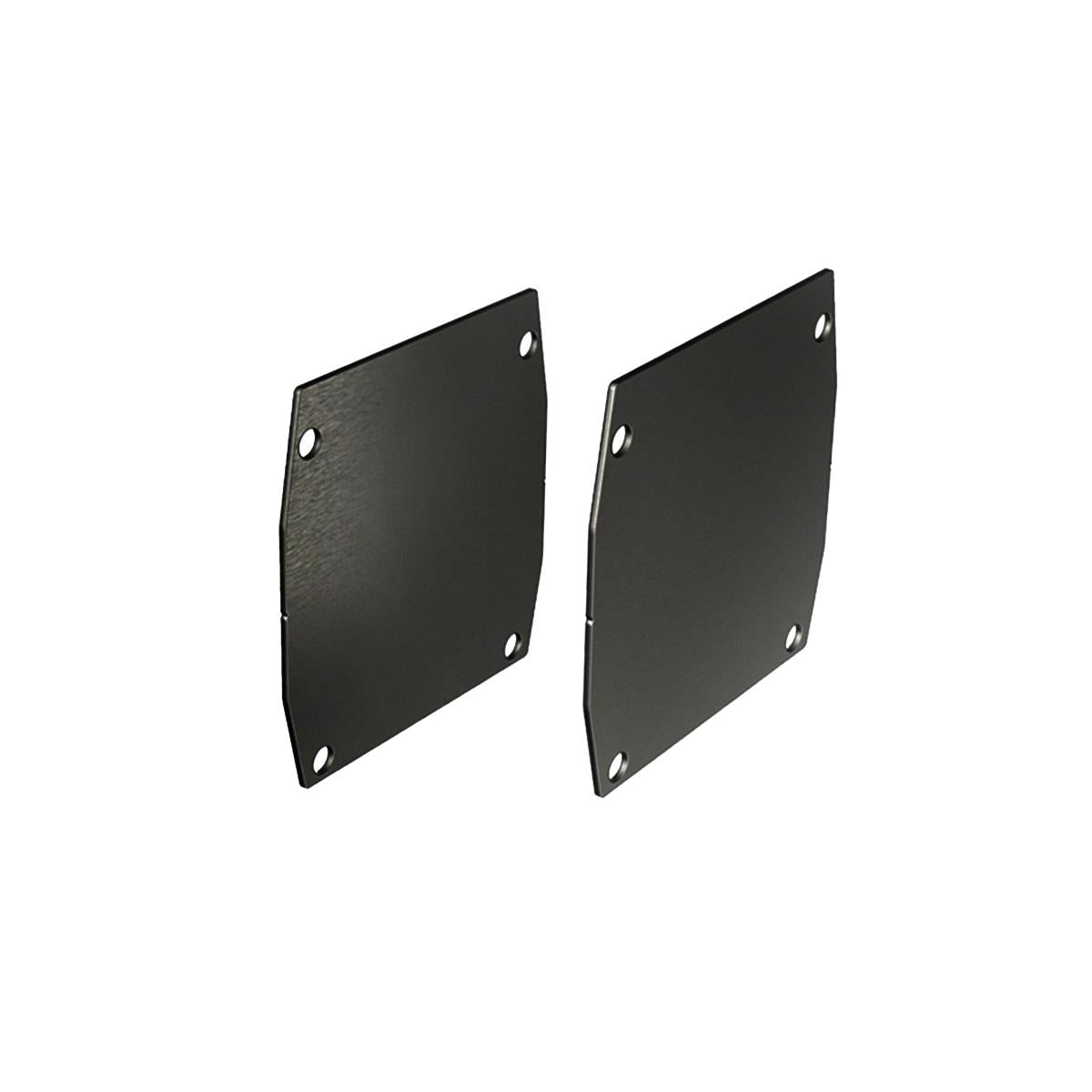 Profil véglezáró Zn, profile 90x95mm, fekete