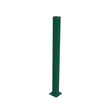 Oszlop 60x40mm talppal ZnPVC 1800mm zöld