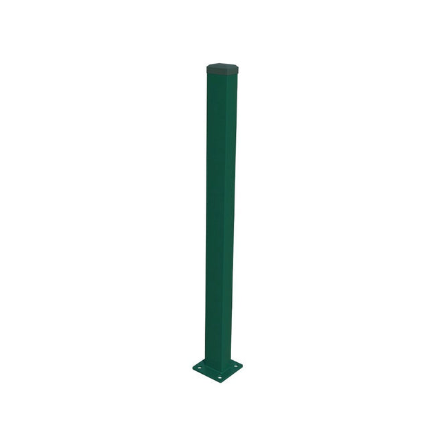 Oszlop 60x40mm talppal ZnPVC 1800mm zöld