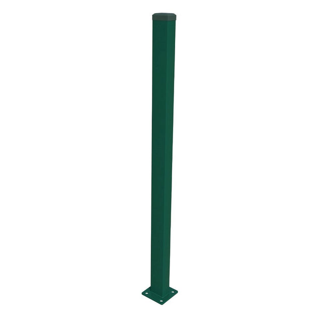 Oszlop 60x40mm talppal ZnPVC 2000mm zöld