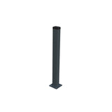 Oszlop 60x40mm talppal ZnPVC 1400mm antracit