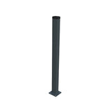 Stĺpik 60x40mm s pätkou ZnPVC 1800mm antracit