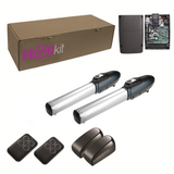 ROLLKIT hajtás kétszárnyú kapuhoz, készlet fotocellákkal