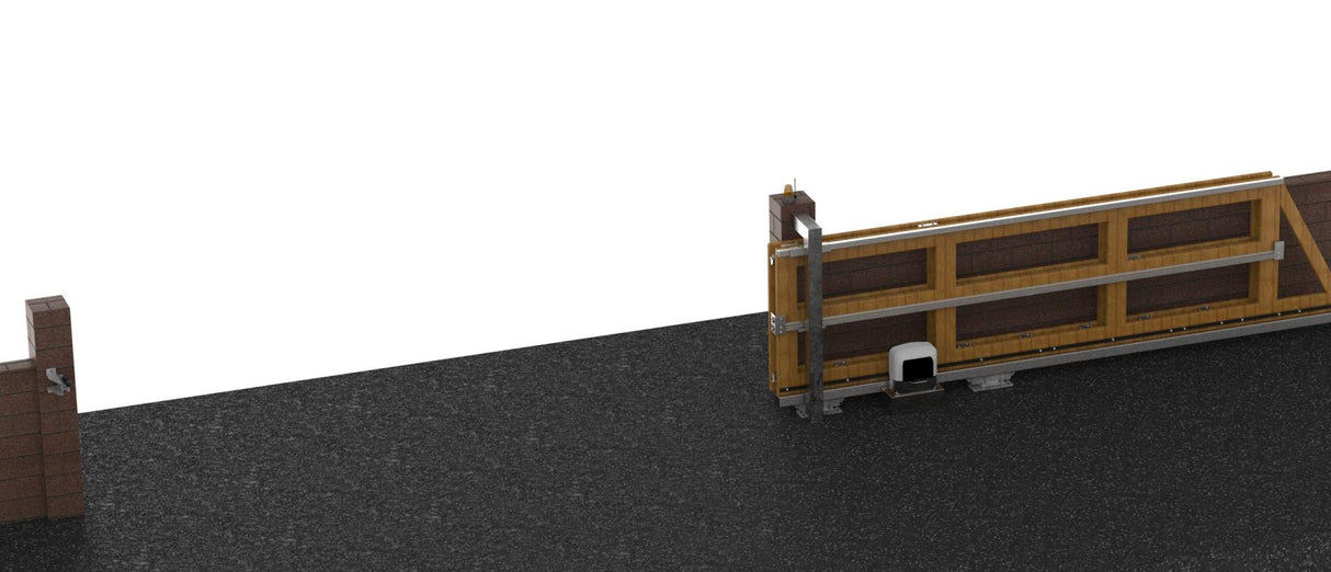 Teleszkópos úszókapu rendszer- 8m nyílás-ig2részes