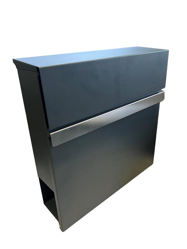 Postaláda, rozsdamentes, 370x370x100mm