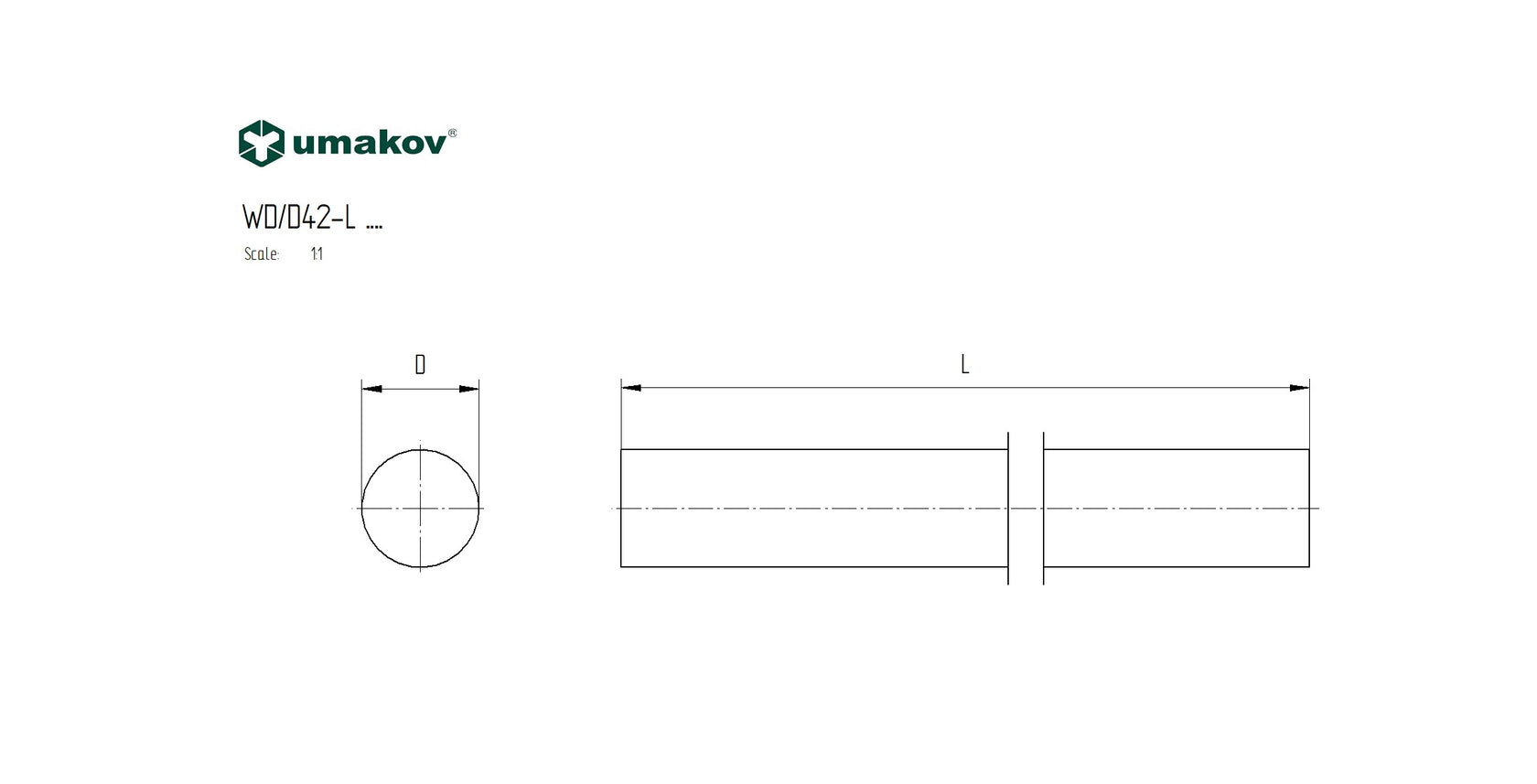 Korlát karfa- natúr tölgyfa