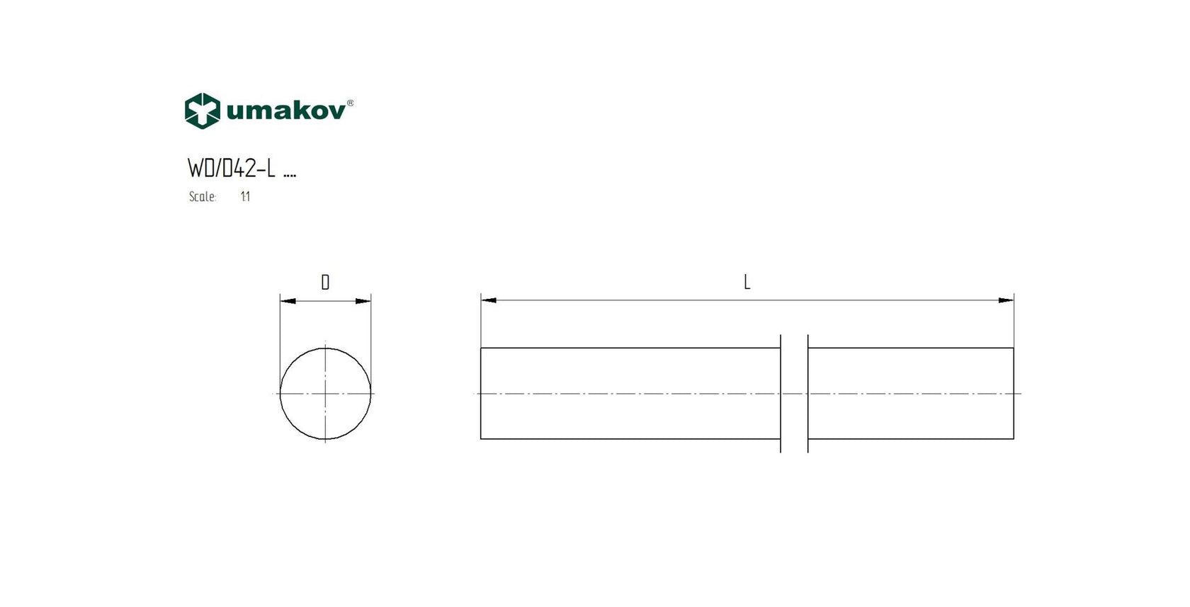 Korlát karfa- natúr tölgyfa