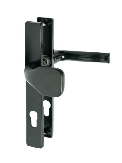 Zárfogantyú - golyó címkével, Zamak