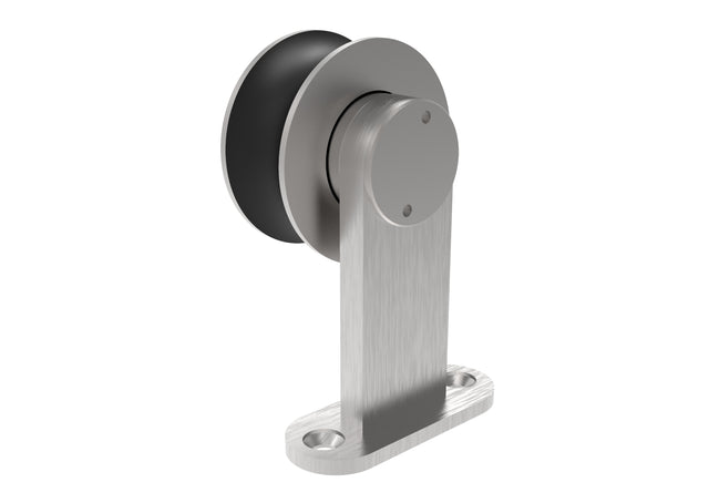 Tolóajtó- felső függesztet görgő AISI304, D25mm