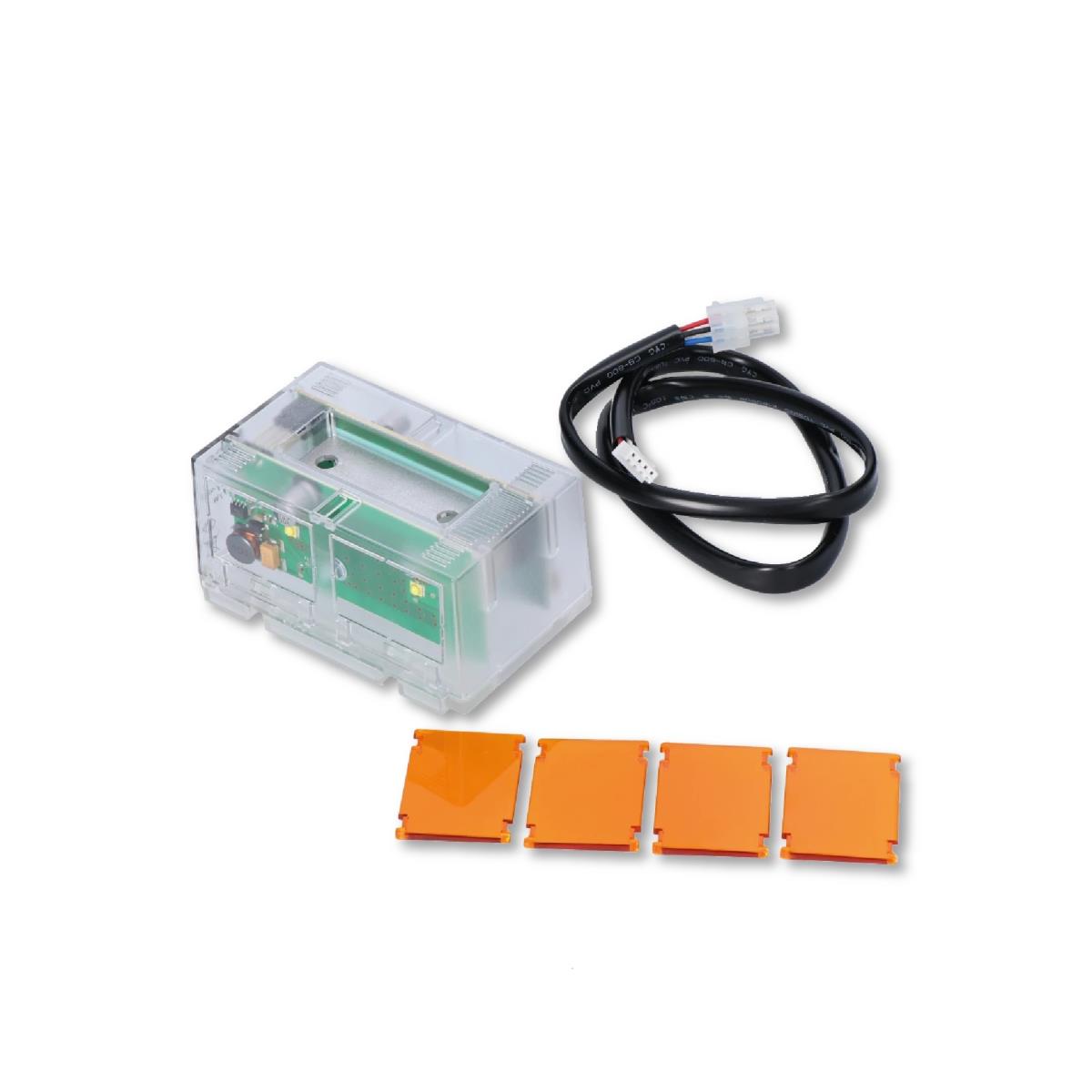 Figyelmeztető LED jelzőfény a BAR sorompó testébe építendő