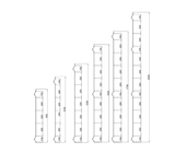 Zváraný plotový panel 3D ZnPVC 2500x830x4mm antracit