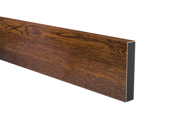 Alumínium kerítés kitöltés 20x100x1,1-6000mm sötét dió