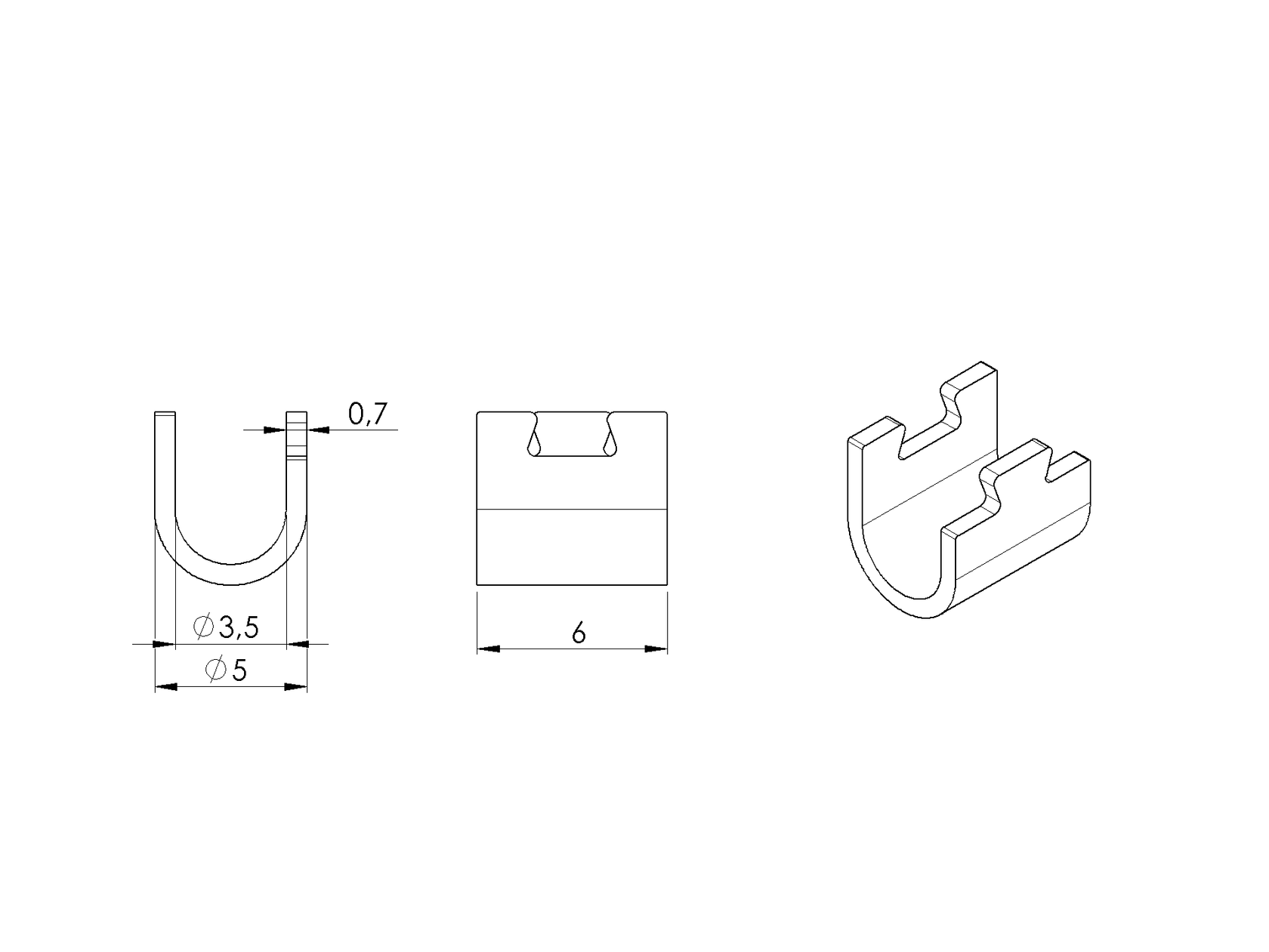 Saválló roppantós nyitot sodronytoldó-kötőelem