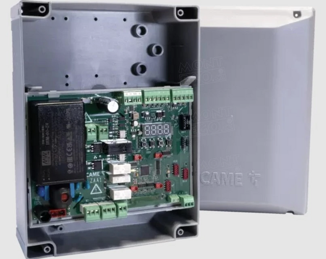 Elektronikai doboz kétszárnyú kapuhoz - kibővített funkciók, ZA3P cseréjéhez