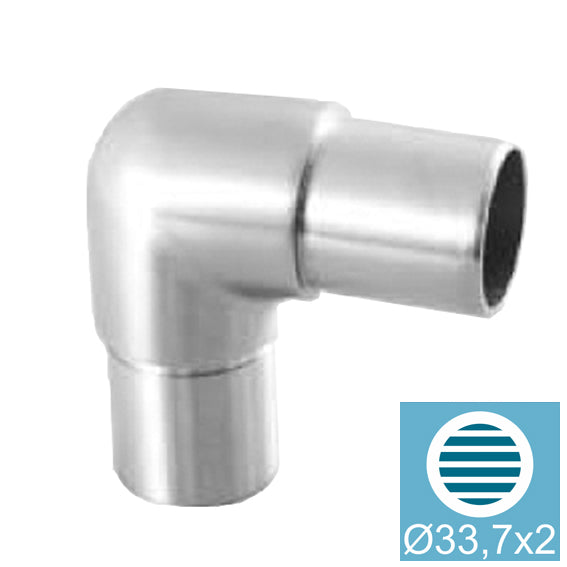 Rozsdamentes sarokidom kapaszkodóhoz