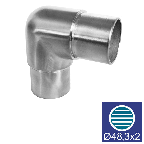 Rozsdamentes sarokidom kapaszkodóhoz