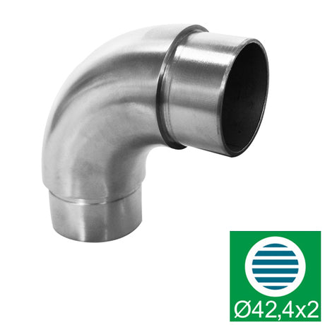 Rozsdamentes sarokidom kapaszkodóhoz