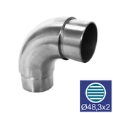 Rozsdamentes sarokidom kapaszkodóhoz