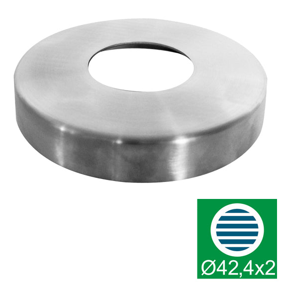 Rozetta - rozsdamentes, kerek