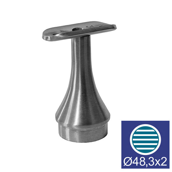 Merev-fix D48,3mm körkapaszkodó tartóelem