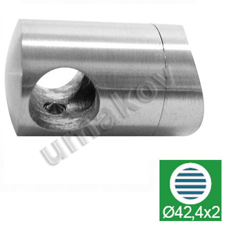 Keresztrúd tartólem D12mm/D42,4mm csőre