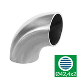 Hegeszthető, 90°-os könyök kapaszkodóhoz