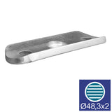 Rozsdamentes kapaszkodótartó-fixbölcső