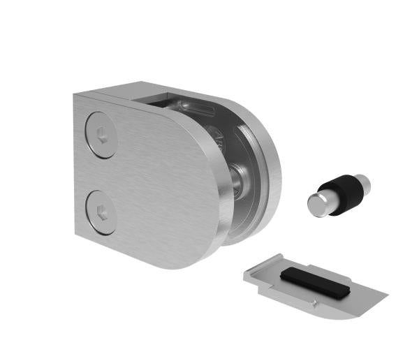 Rozsdam.szálcsi. ívelt pontüvegfogó-zártszelvényre