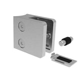 Rozsd. kültéri üvegtámpontmegfogó-köroszlopra