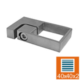 Rögzítőbilincs zártszelvényhez